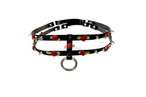 Rose & Thorns Leg Harness